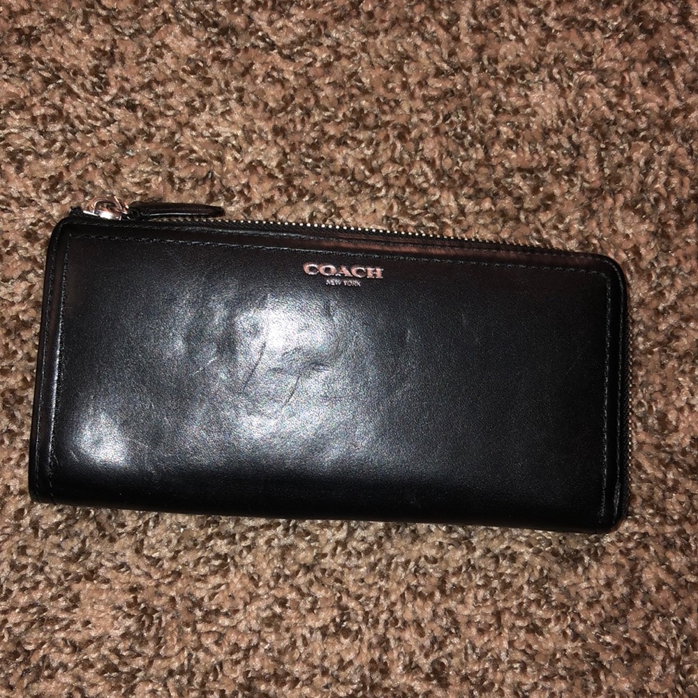 Black Coach Wallet